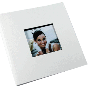 PhotoBook 20x20 - cover texture with window 10x10