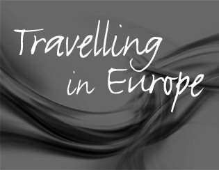 Travelling in Europe Square